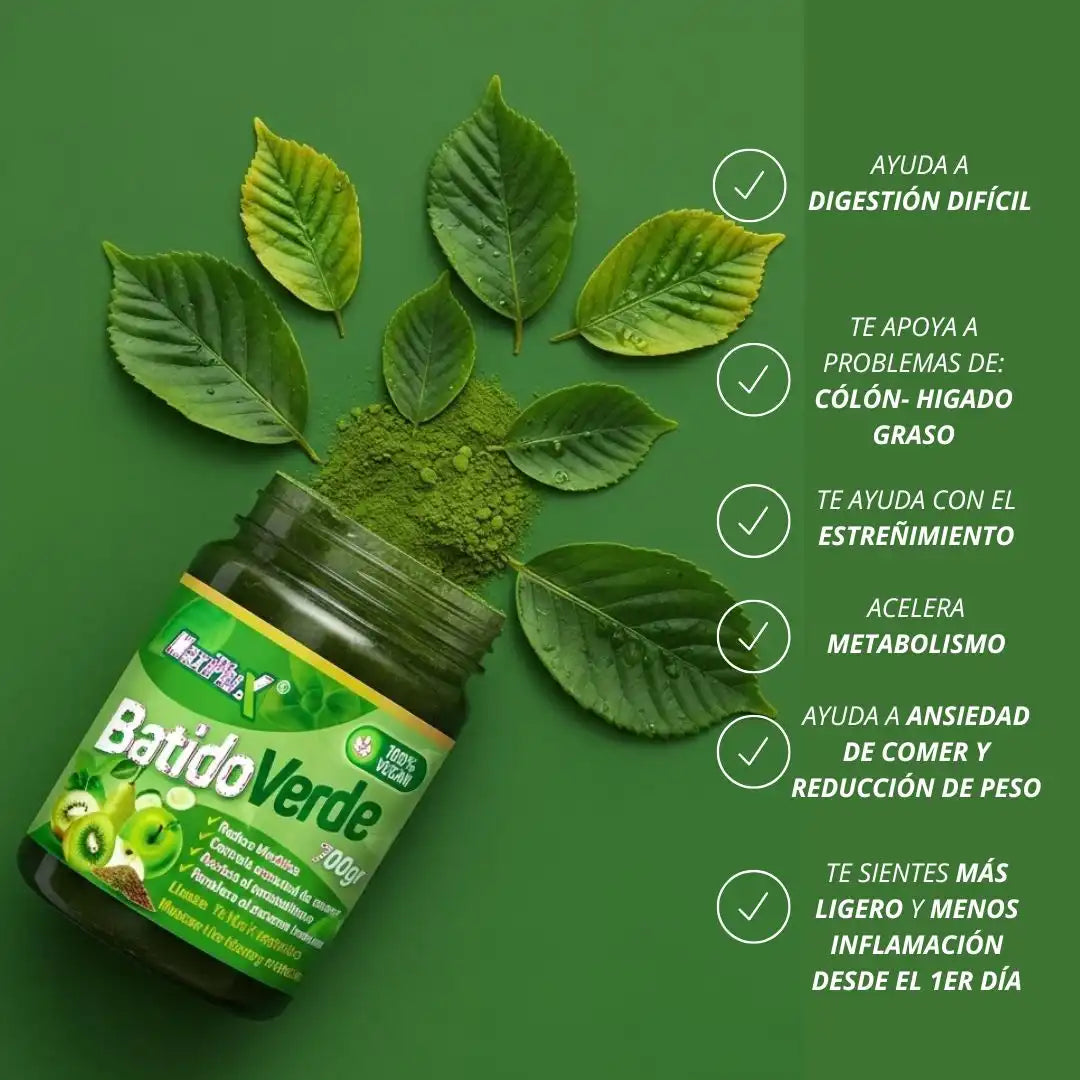 BATIDO VERDE + OBSEQUIO COLÁGENO