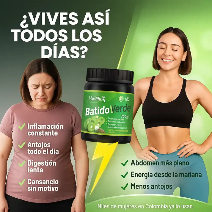 BATIDO VERDE + OBSEQUIO COLÁGENO